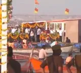 Mukesh Ambani along with family arrives Prayagraj