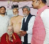 Manda Krishna Madiga meets Chilukuri Balaji priest