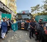 Nitin Gadkari flags off India’s 1st ‘Road Train’ for long-haul transportation