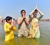 Nara Brahmani Shares Experience of Sacred Bath at Maha Kumbh Mela