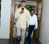 CM Chandrababu arrives New Delhi