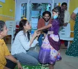 Naga Chaitanya and Sobhita spends time with children who are suffering from cancer