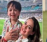 Yuvraj Singh Wife Hazel Keech Introduces Their Son to Cricket