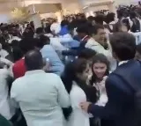 Chaos As Attendees Clash Over Plates During GIS in Madhya Pradesh