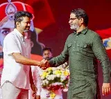 Prashant Kishor attends Vijay TVK Party first anniversary rally in Mahabalipuram