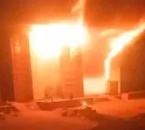 Fire Accident In Guduru Tent House Godown