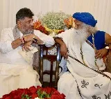 DK faces Congress heat over Sadhguru invite