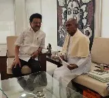 CM Stalin met Ilayaraja in Chennai