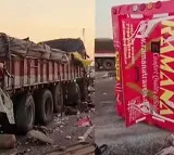 Private Travels Bus Collides with Lorry in Eluru District; Three Dead, 20 Injured
