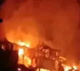Fire accident in Hyderabad Bahadurpura