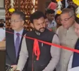 Union Minister Ram Mohan Naidu inaugurates 'Udaan Yatri Cafe' at Ahmedabad airport
