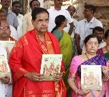 TTD Chariman BR Naidu visits Vontimitta temple