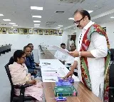 Nagababu files affidavit while submitting his MLC nomination