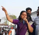 Kavitha once again fires on Revanth Reddy govt