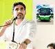 Minister Nara Lokesh Inaugurates Free Electric Buses in Mangalagiri