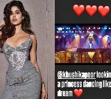 Janhvi Kapoor says sister Khushi is looking like a ‘princess’ in song ‘Tirkit Dhoom’