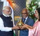 Modi gifts Maha Kumbh Gangajal to Mauritius President