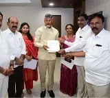 Nandyala Dist ministers and MLAs met CM Chandrababu