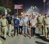 Madhya Pradesh Men Dangerously Celebrate India Win Cops Shave Their Heads Parade Them