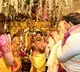 Nara Lokesh and Nara Brahmani Attend Mangalagiri Sri Lakshmi Narasimha Swamy’s Kalyanotsavam