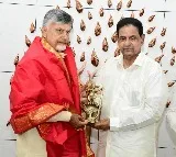TTD Chairman BR Naidu invites CM Chandrababu for Srinivasa Kalyanam