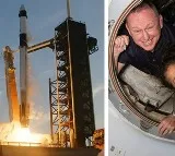 Falcon 9 rocket with a Crew Dragon capsule successfully lift off