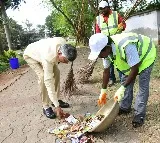CM Chandrababu criticises Jagan over garbage issue