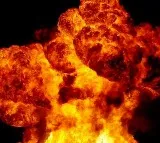 Big fire accident in Kokapet