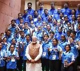PM Modi meets Special Olympics World Winter Games contingent in Parliament