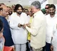 Chandrababu and Pawan Kalyan Share a Light Moment at Araku Coffee Stall Inauguration