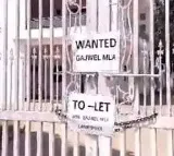 KCR Camp Office Displayed with ‘To-Let’ Board by Protesters
