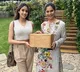 Upasana Delivers Special ‘Athammaas Kitchen’ Kit to Janhvi Kapoor on RC16 Sets