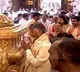 CM Chandrababu Offers Prayers at Tirumala Temple with Family