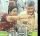 Bhuvaneswari and Chandrababu Share a Vada: Netizens React Enthusiastically!