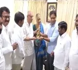 KTR met former governor ESL Narasimhan in Chennai
