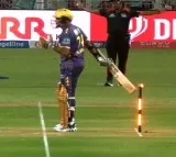 IPL 2024 Opening Match Sunil Narines Hit Wicket Controversy