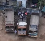 Gambling in a Truck... Watch How They Were Caught Using a Drone!