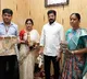 Minister Konda Surekha Gifts Steel Tiffin Box to Telangana CM Revanth Reddy