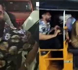 Mobbed by fans, actor Vikram takes auto rickshaw back home