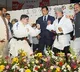 Minister Ponnam  Speaker Gaddams Karate Display at Kyo Championship