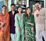 Saif and Kareena celebrate their first Eid with family following the stabbing incident