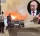Putins Luxury Car Engulfed in Flames in Moscow