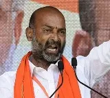 Bandi Sanjay Visits MMTS Victim Criticizes Revanth Reddy