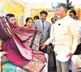 Chandrababu Naidu Buys Silk Saree for Bhuvaneswari