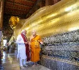 PM Modi visits Wat Pho Temple in Thailand, spotlights shared traditions of Buddhism forming bedrock of relationship