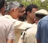 AP Secretariat Fire CM Chandrababu Naidu Inspects Damage