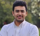 Deve Gowda Praised by BJP MP Tejasvi Surya for Wakf Bill Debate