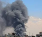 Hamas rockets injure three in Israel; Israeli forces strike central Gaza