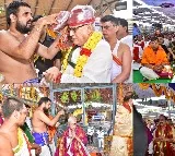 Telangana Guv participates in Rama Samrajya Pattabhishekam at Bhadrachalam temple