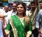 Actress Rambha Visits Tirumala on Wedding Anniversary